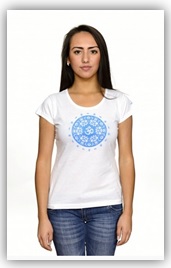 Meditace - dámské tričko OM